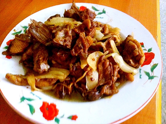 仔姜炒鸭