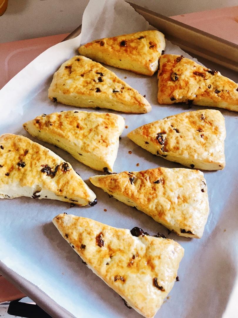 新手必做～蔓越莓司康