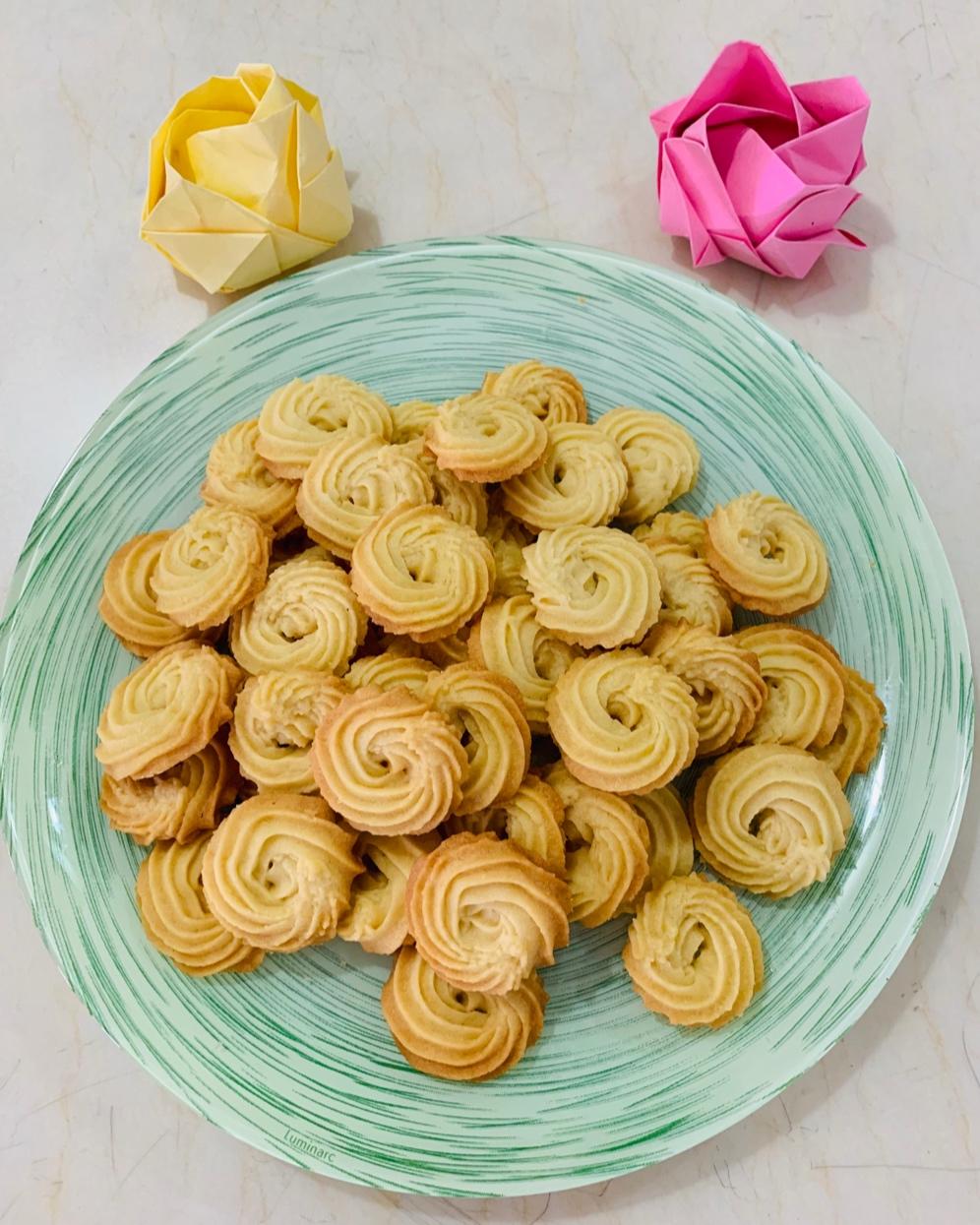 零失败花纹超级立体的黄油曲奇