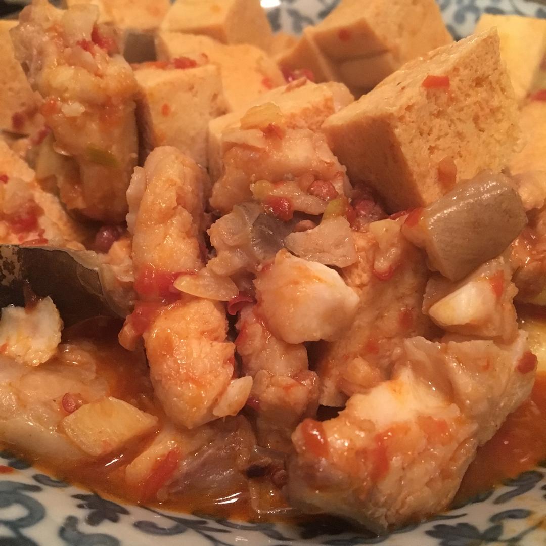 豆腐烧鲶鱼