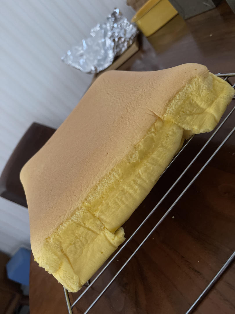 古早味蛋糕....烫面水浴法