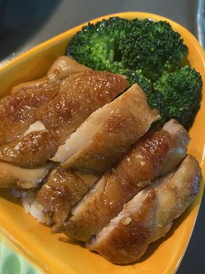 儿童餐—照烧鸡腿饭的做法 步骤11