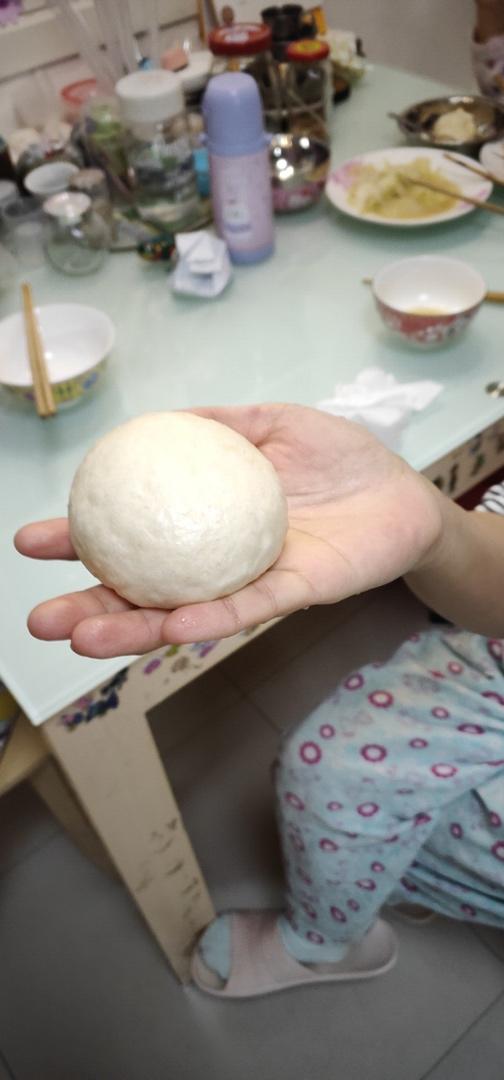 基础白面馒头，三种原材料，无任何添加