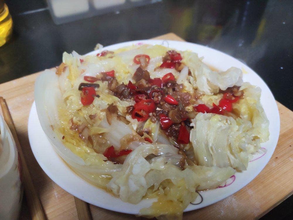 蒜蓉蒸娃娃菜（快手零失败）