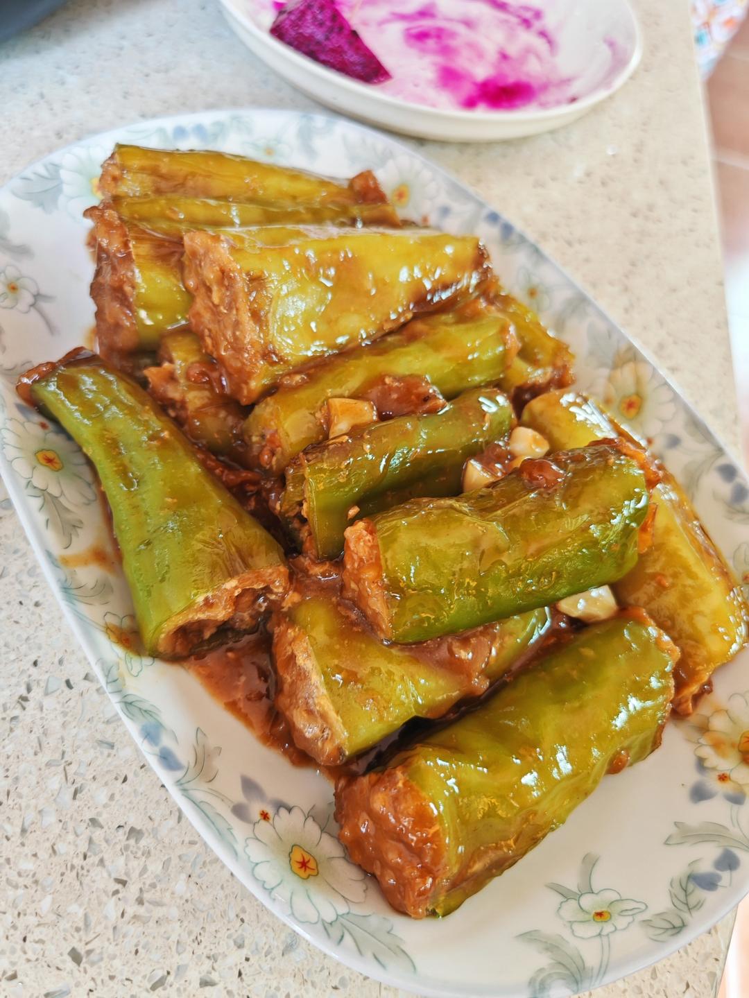 销魂青椒酿肉【超级下饭】