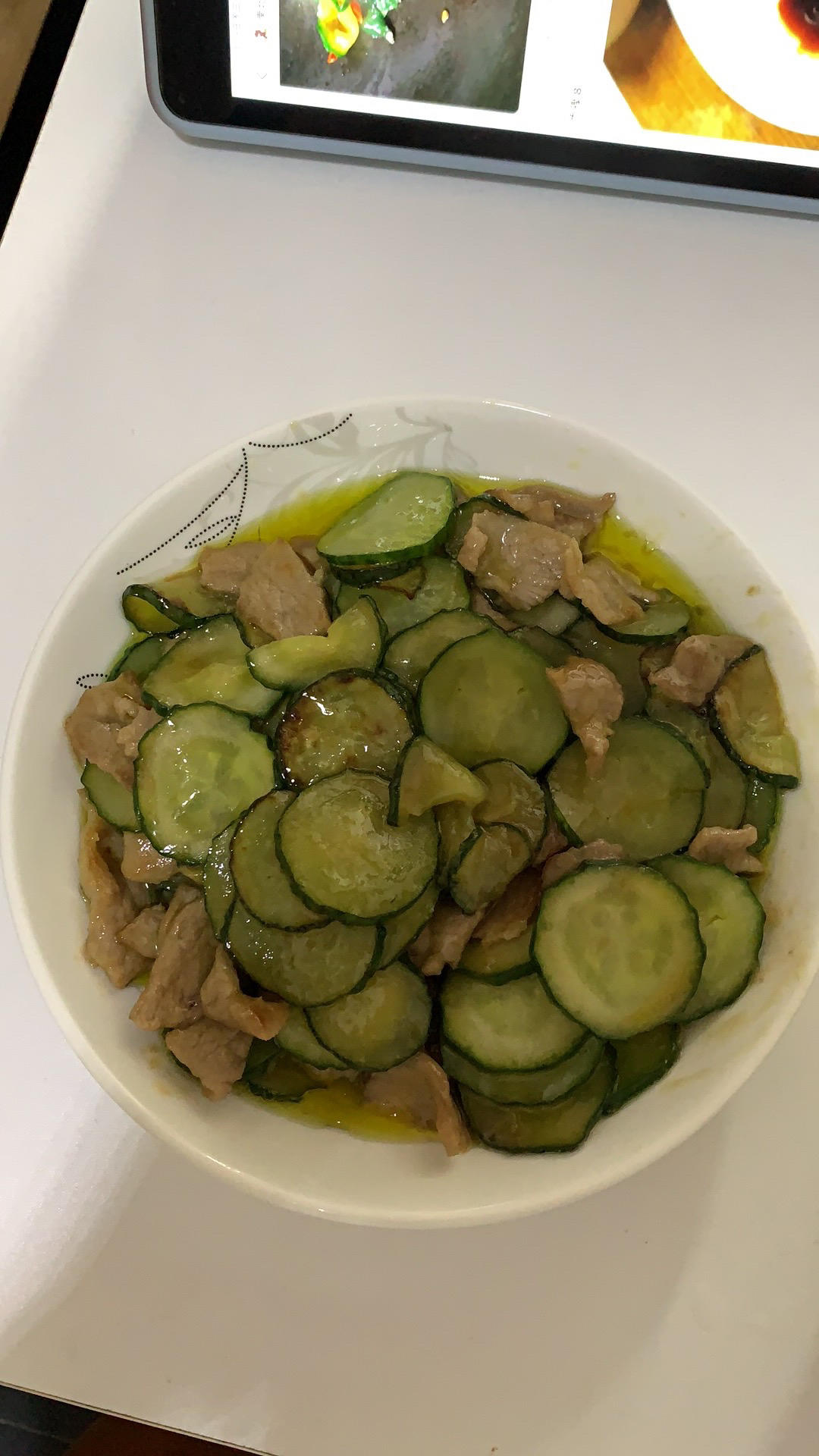 脆黄瓜炒肉