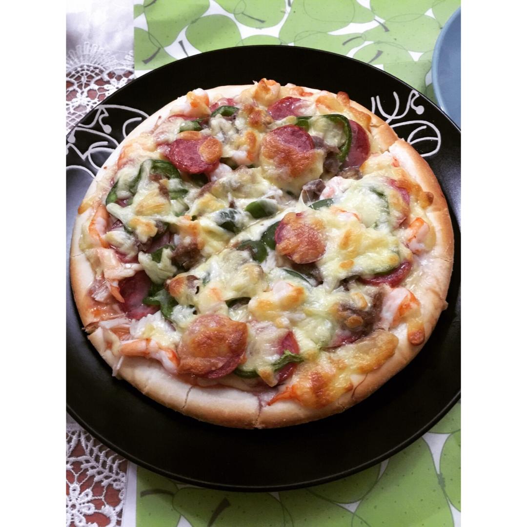 8寸纯手工什锦披萨