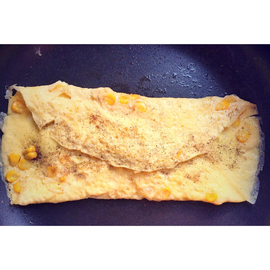 西式早餐Cheese Omelet!