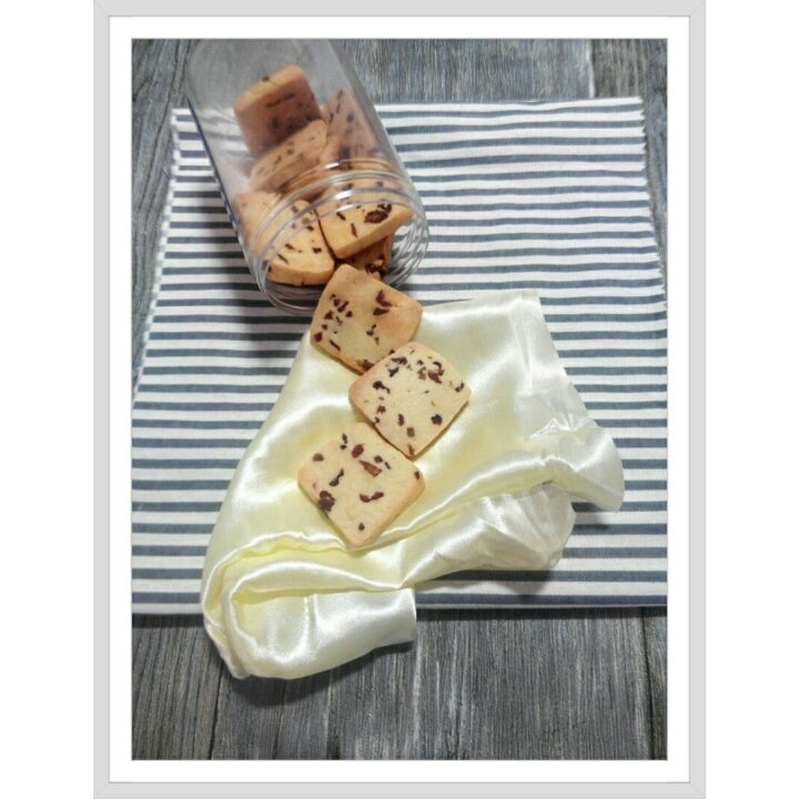 低糖少油版蔓越莓饼干
