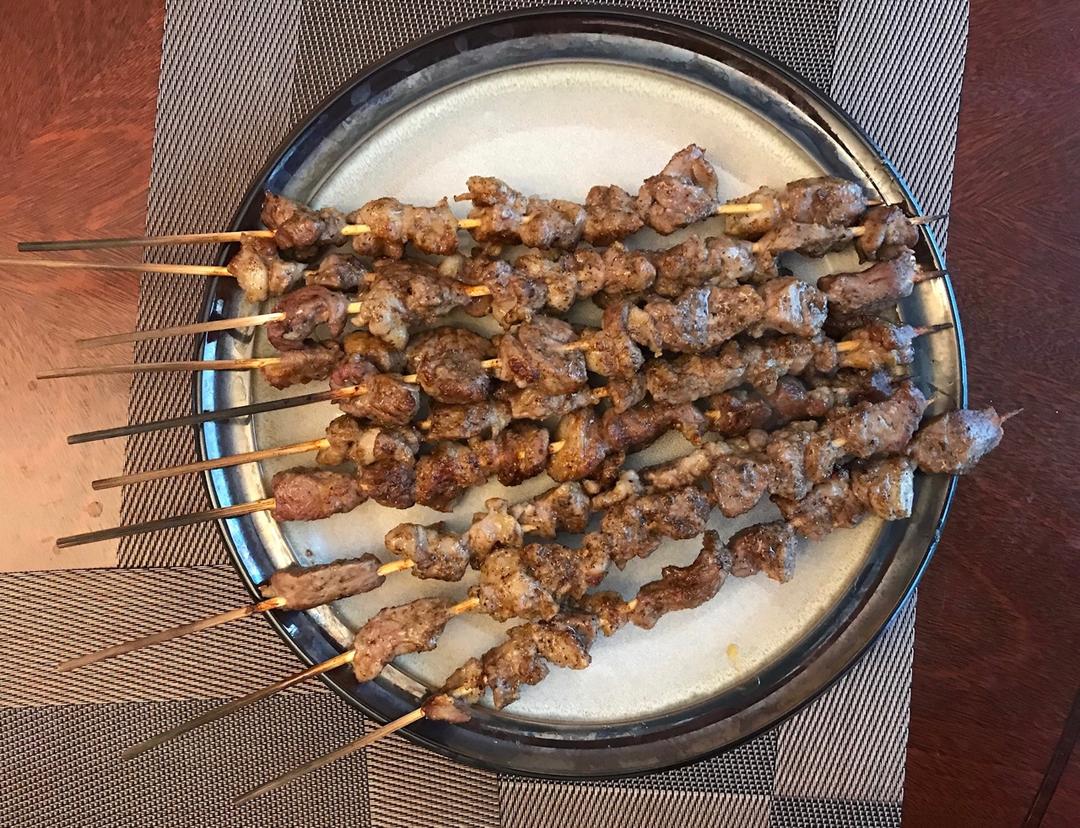 烤羊肉串
（烤箱版）