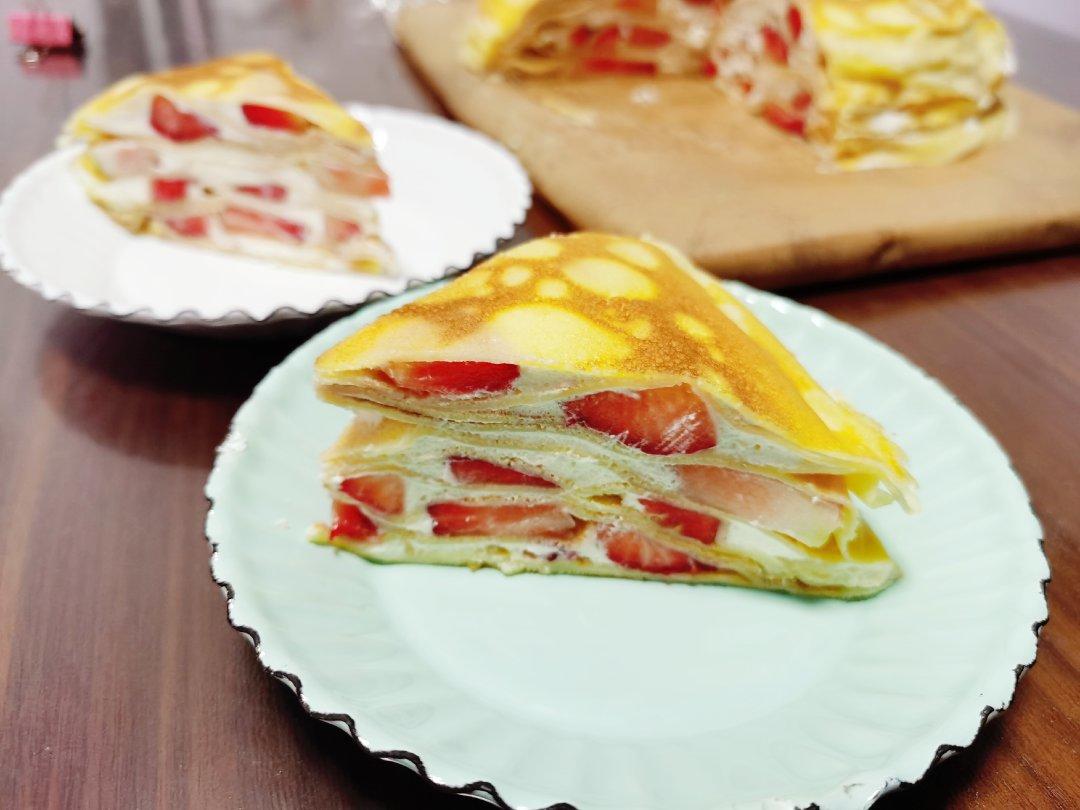 芒果千层蛋糕，100%成功告别煎皮无能