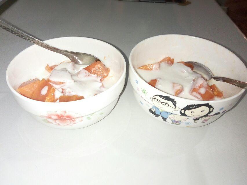 木瓜酸奶