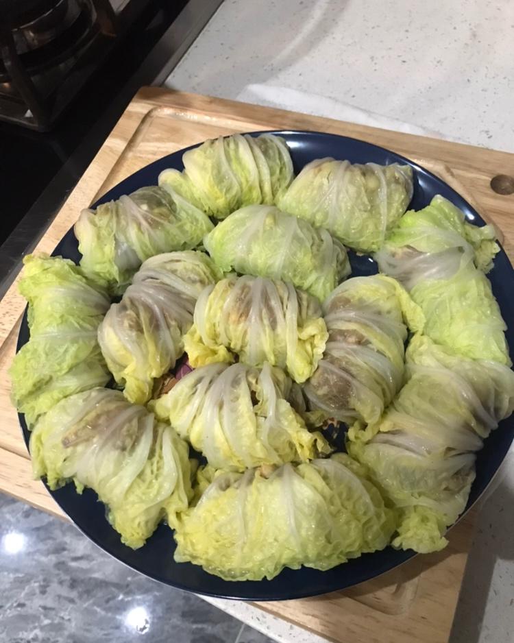 肉酿白菜卷