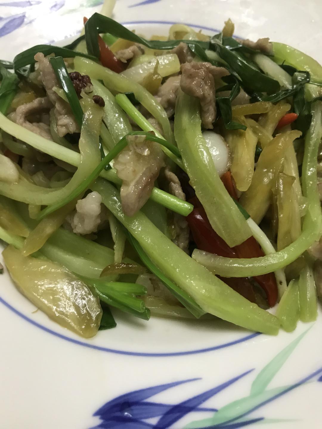 泡菜肉丝