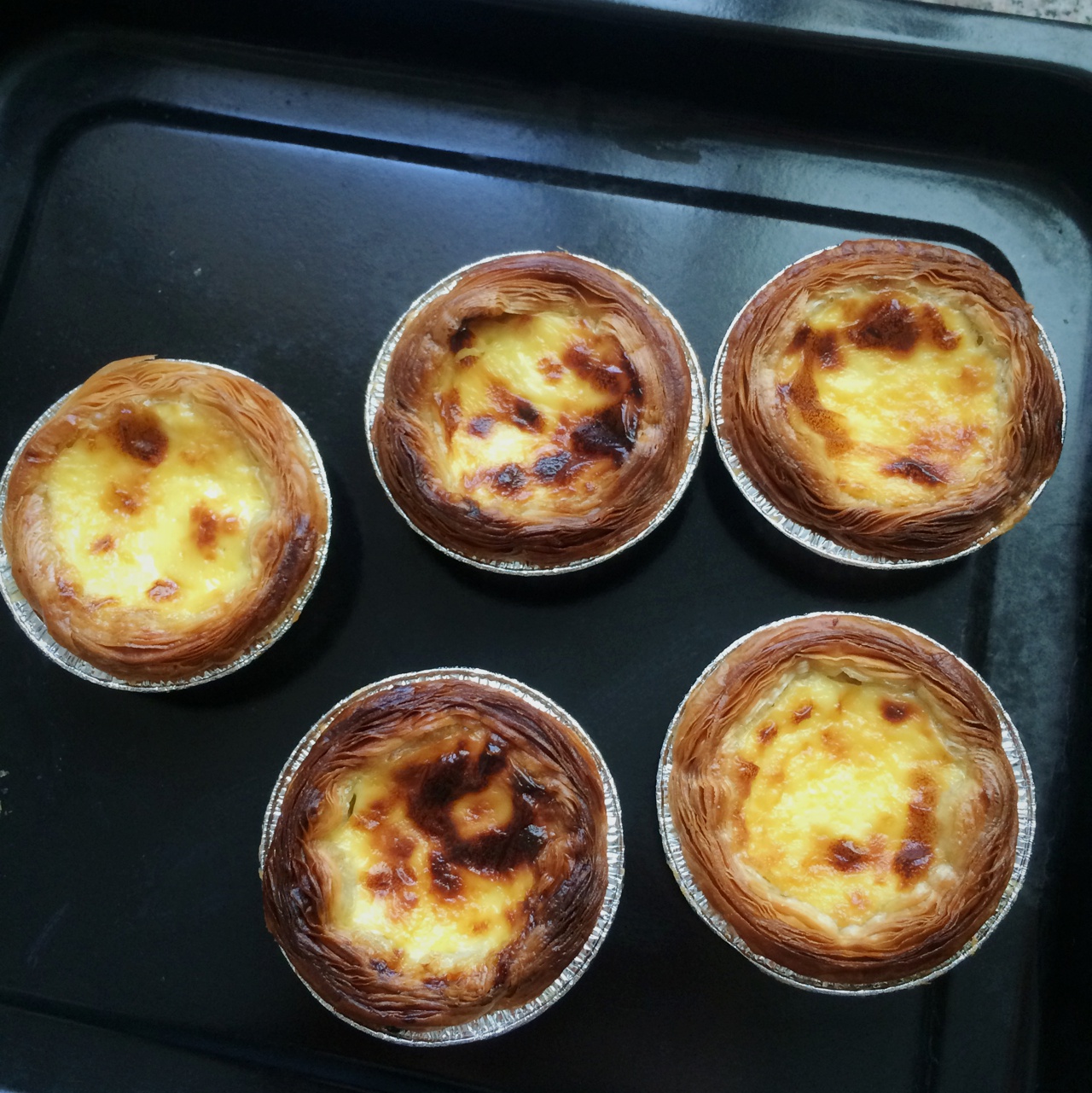 超完美味道超正的蛋挞配方，比KFC的还要嫩还要香~做过最好吃的蛋挞配方