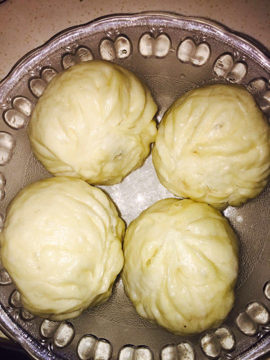 超级松软的豆沙馒头