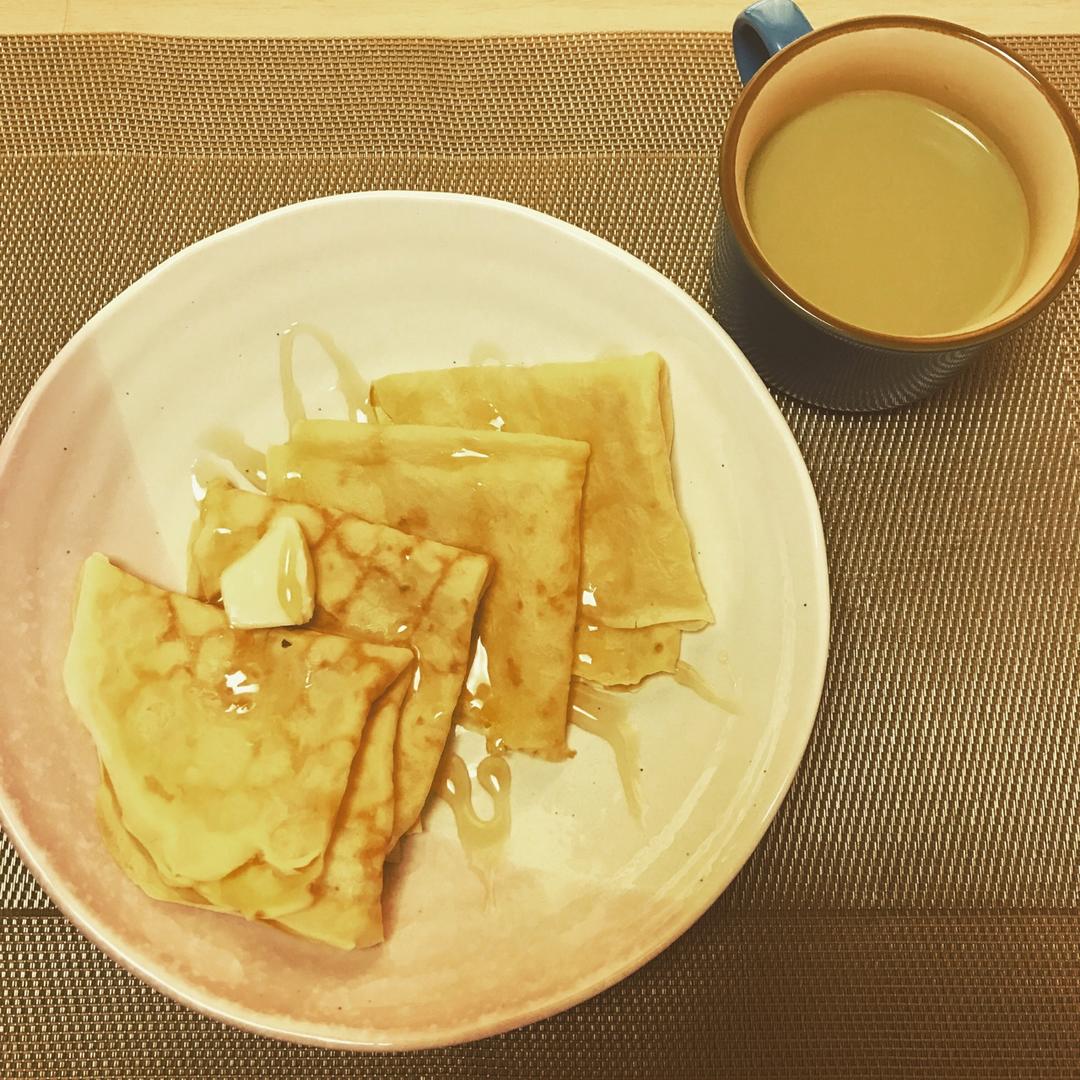 基础早餐可丽饼