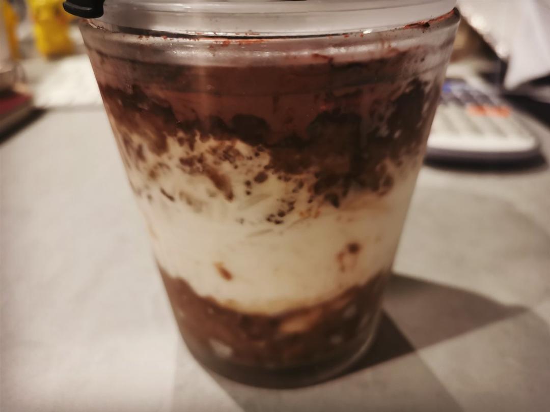 低卡超还原酒酿冻香蕉燕麦提拉米苏【健康小食】