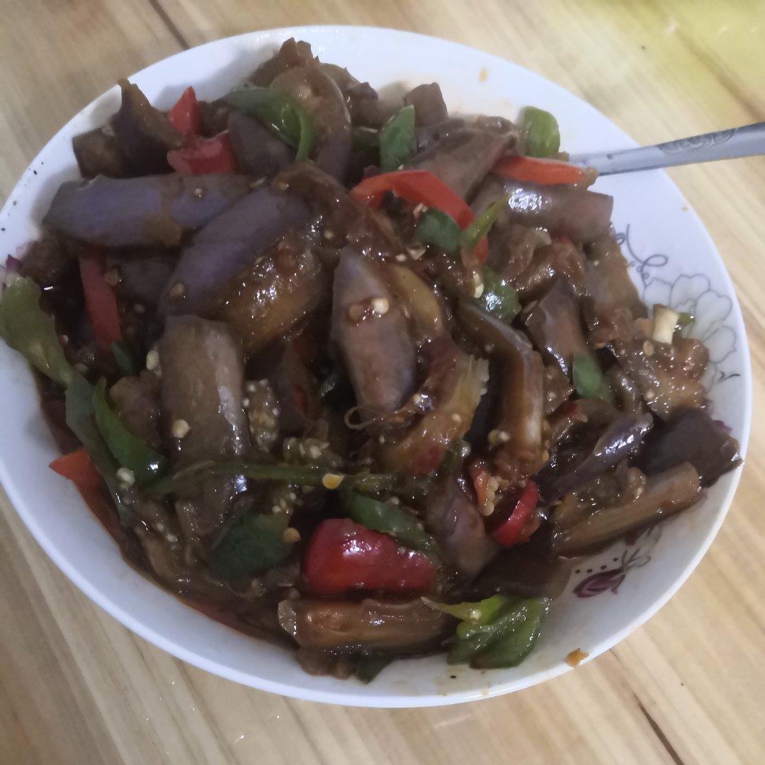下饭神菜 酱爆茄子