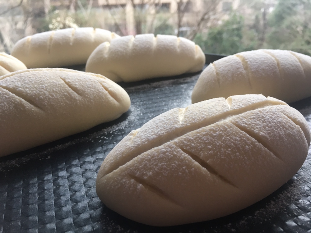 一次发酵日式大米面包的做法 步骤8