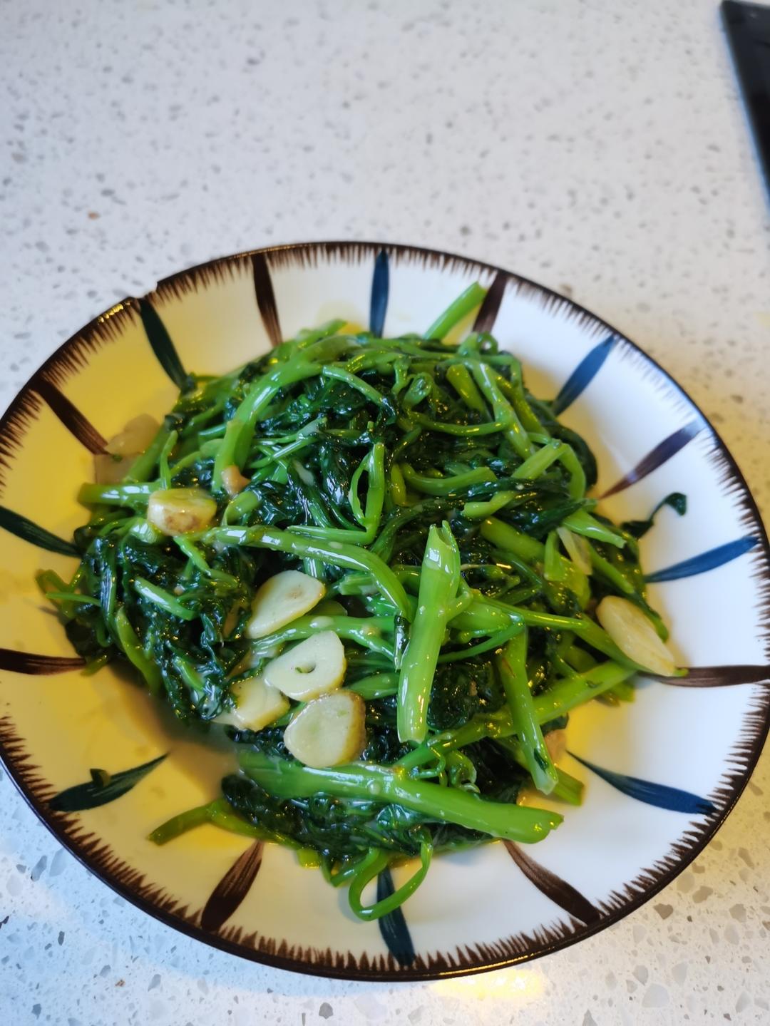 腐乳空心菜，好吃还减肥