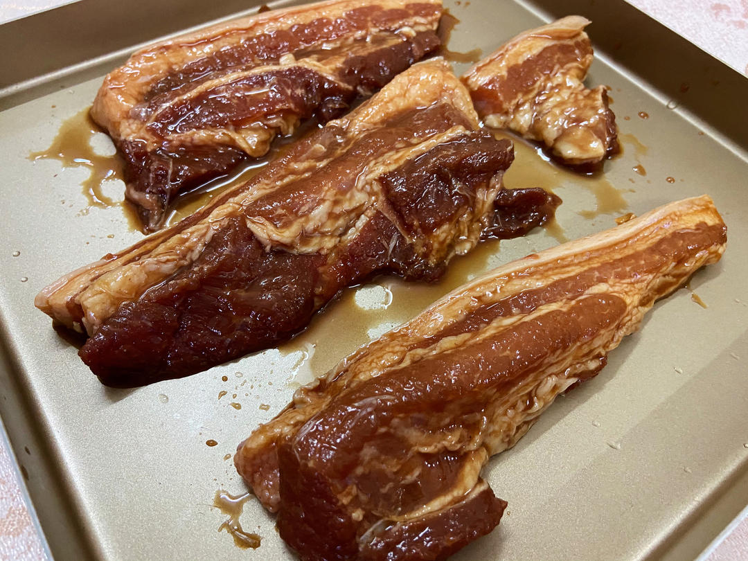 蜜汁叉烧肉（新手烤箱0失败）