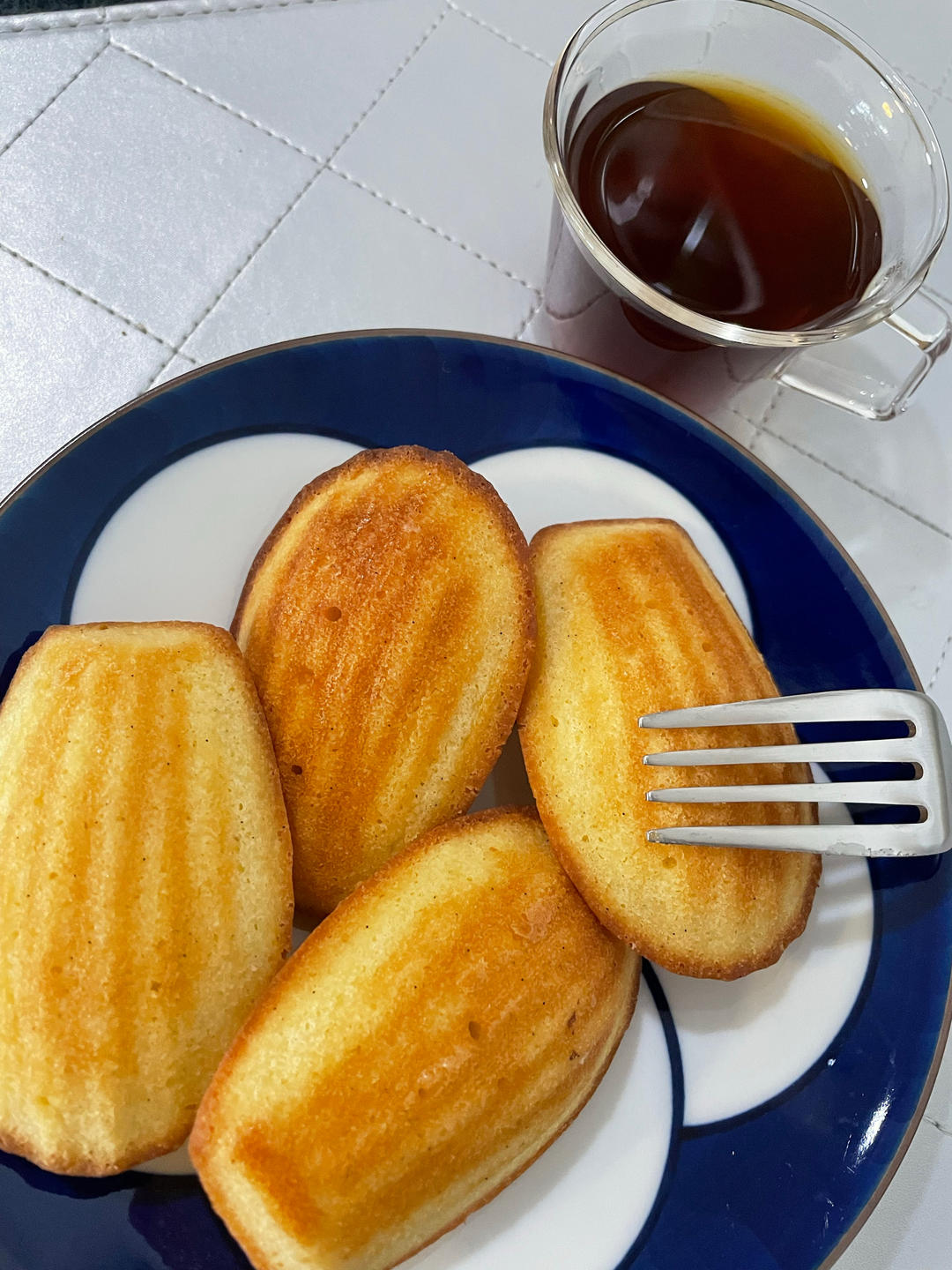 香草柠檬玛德琳