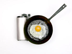 太阳蛋 溏心蛋 蒸蛋的做法 步骤2
