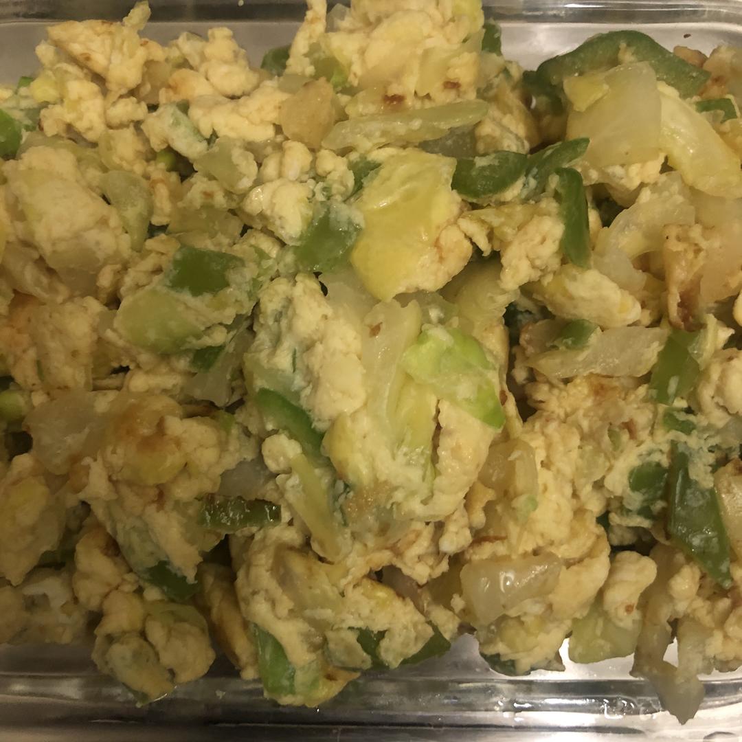 超快手尖椒炒鸡蛋