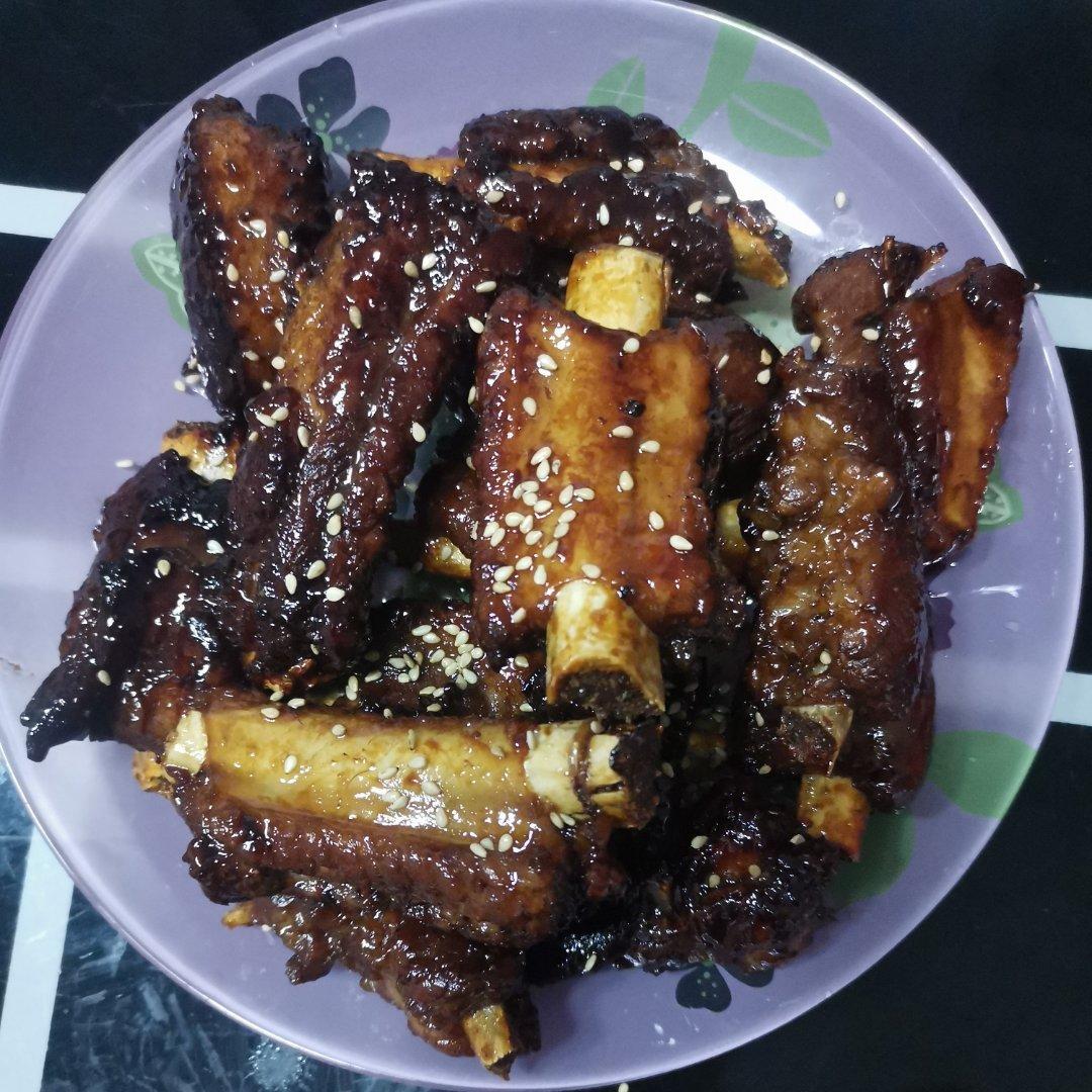 懒人版糖醋排骨-比红烧的更开胃更下饭！