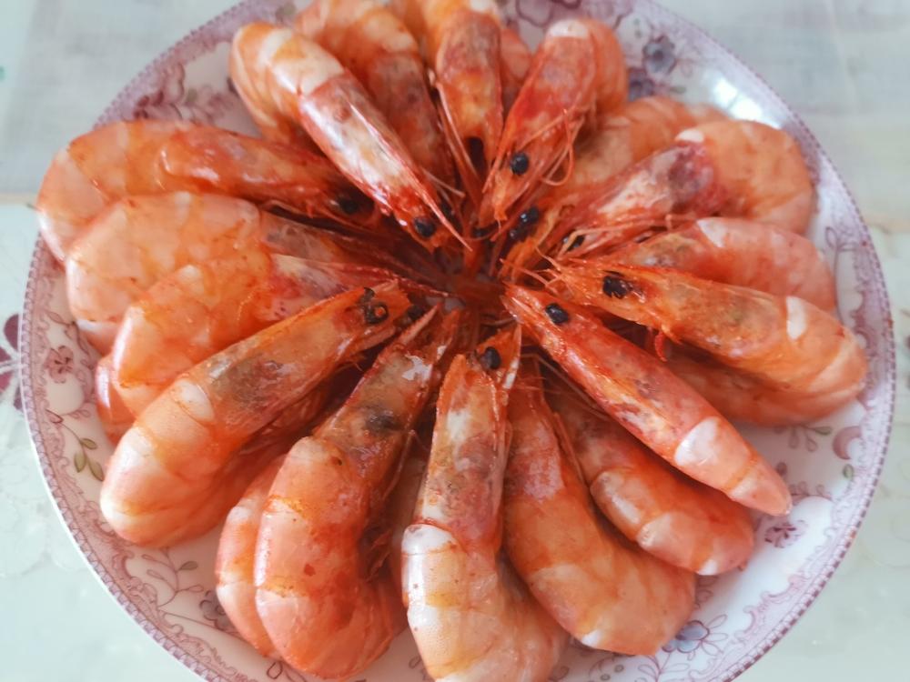 不加一滴水的白灼虾