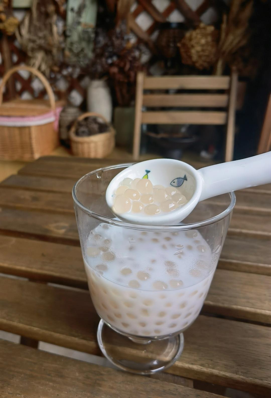 椰汁西米露，1分钟煮，怎么保存不结块
