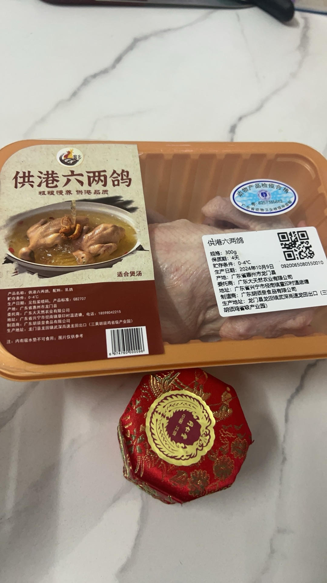 乌鸡白凤丸炖乳鸽的做法 步骤1