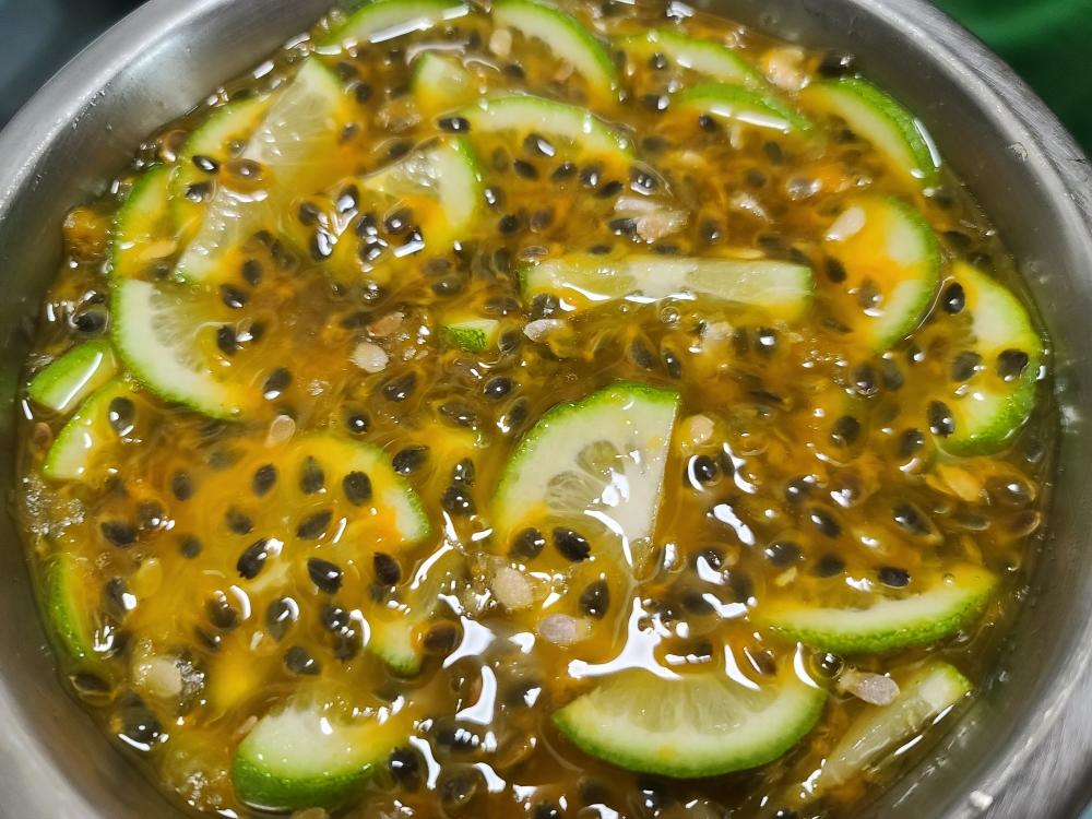 🪷百香果青柠蜂蜜茶