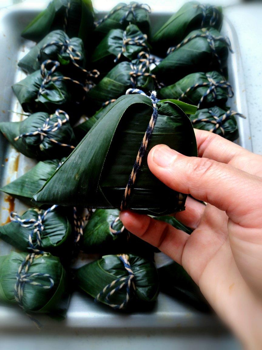 霏霏雪儿做的粽子包法之三 小脚粽