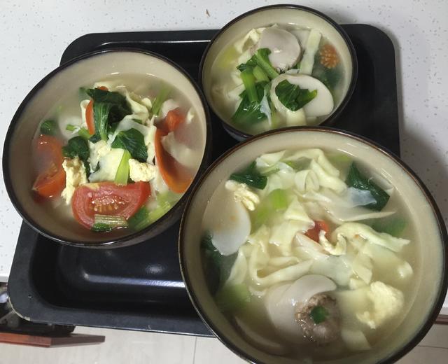 简单的手工面条的做法