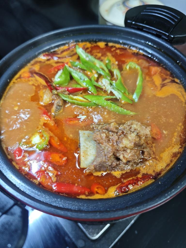 韩式辣炖牛排骨