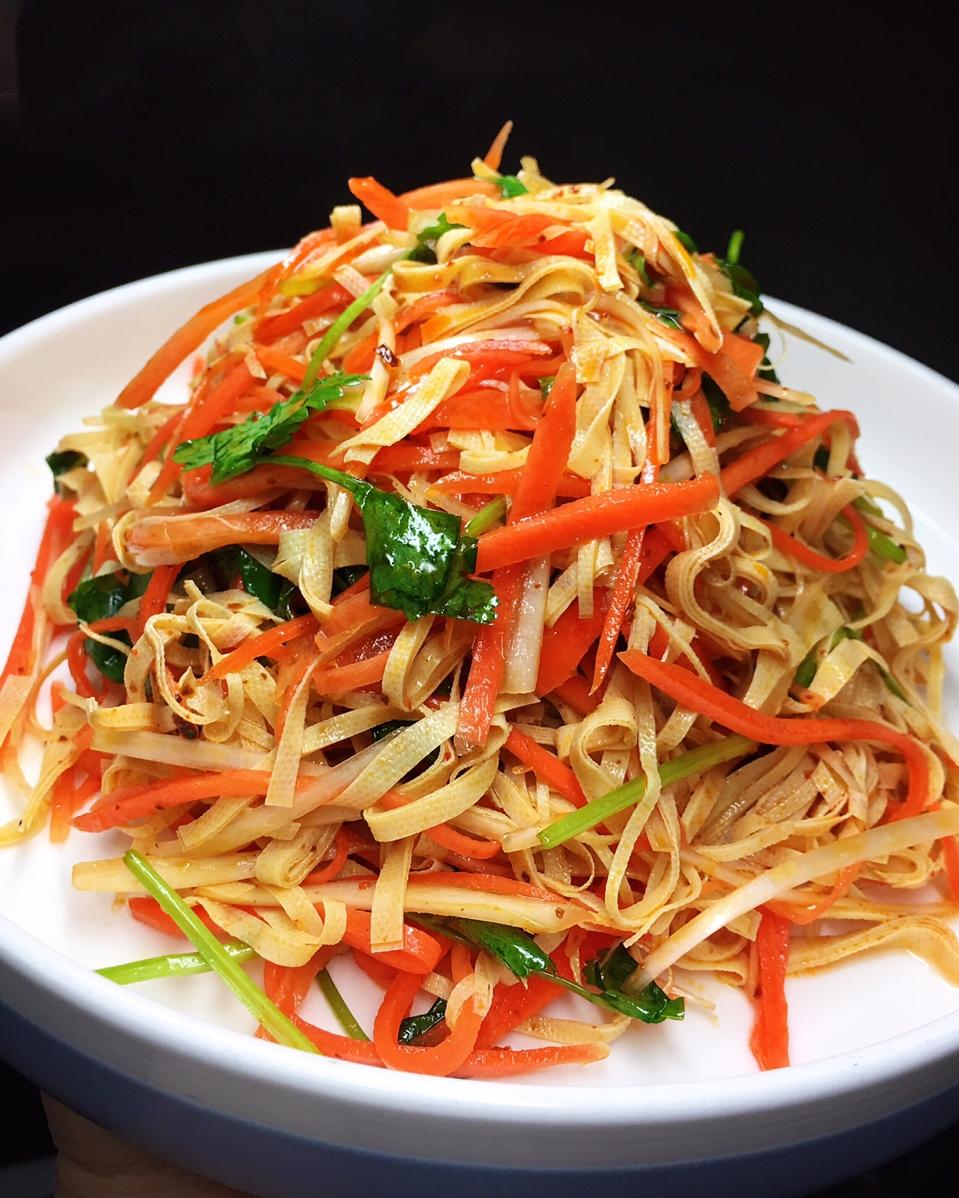 葱香干豆腐
