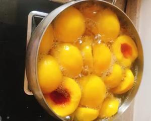 锦绣黄桃罐头的做法 步骤9