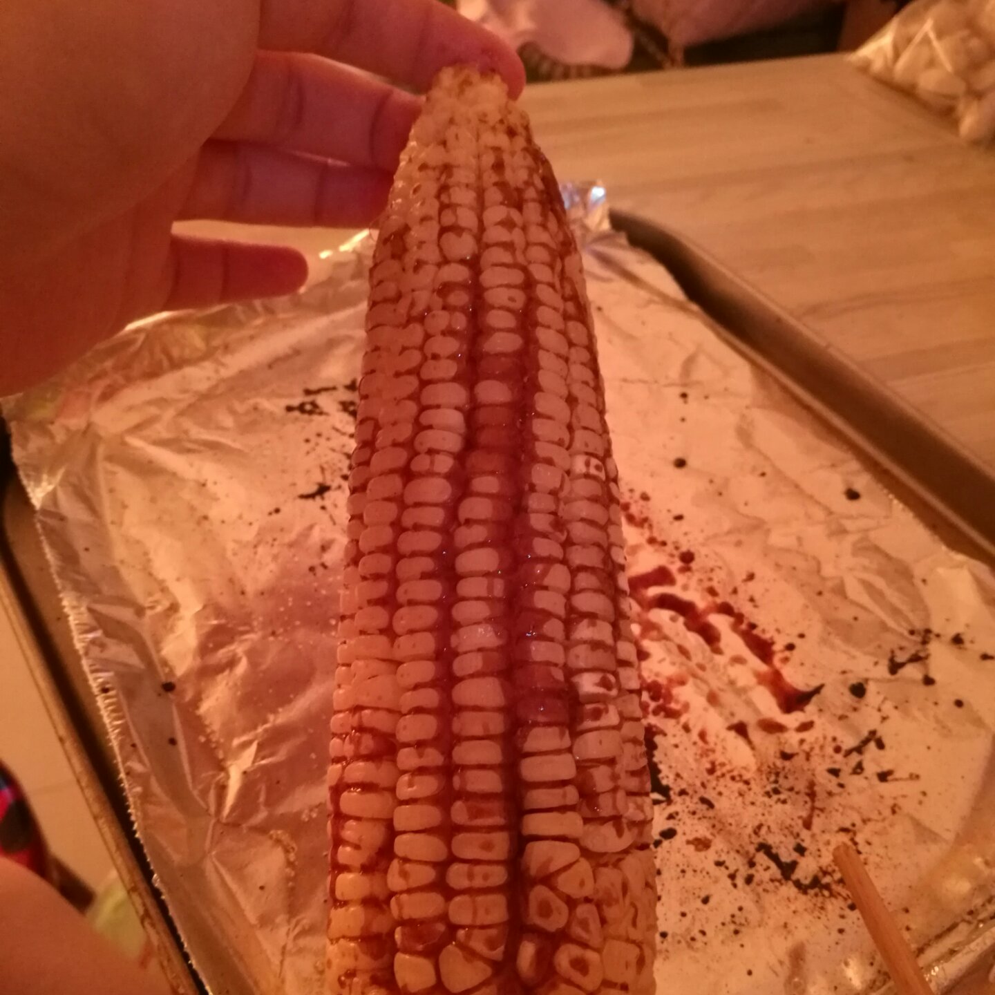 私房烤玉米