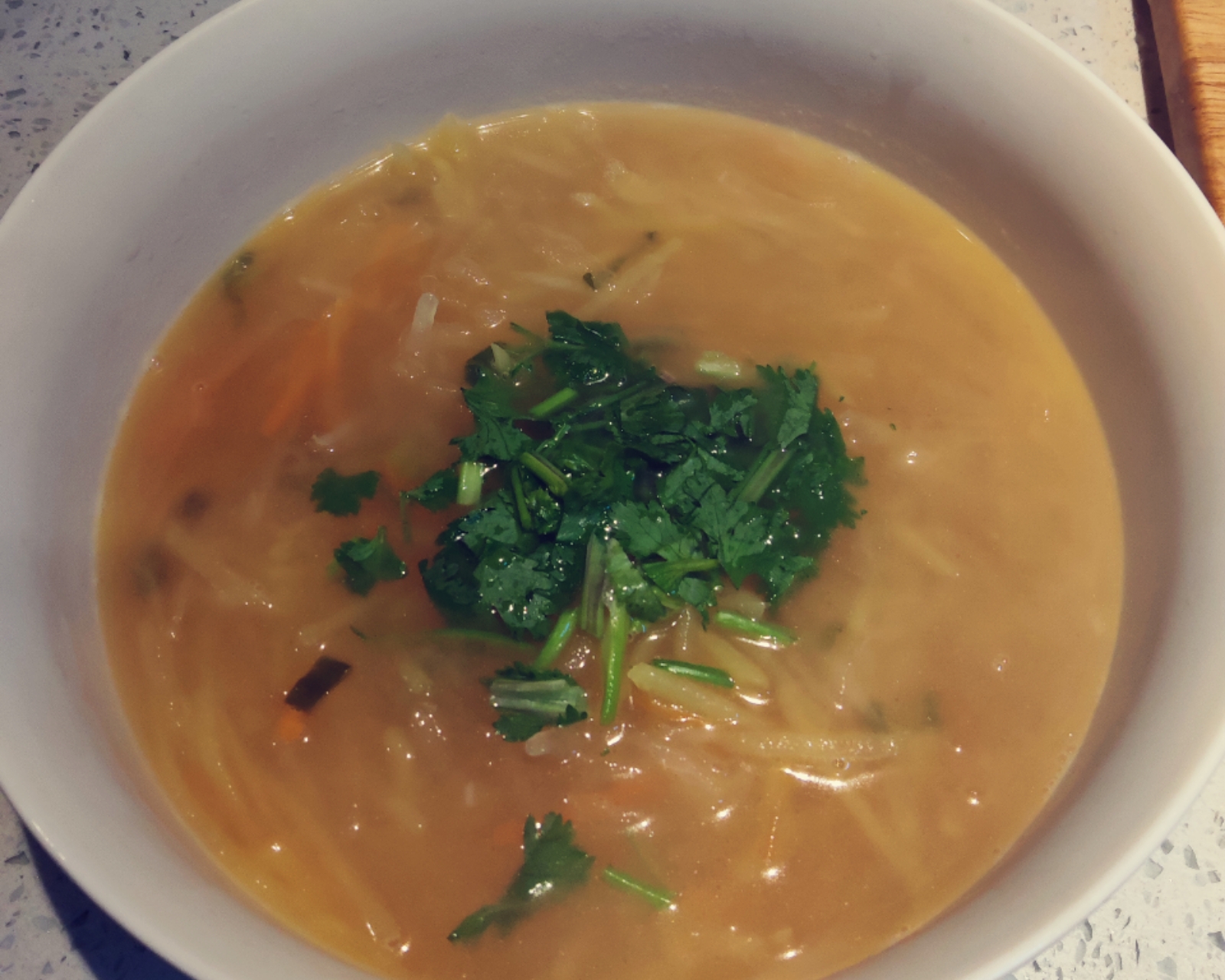 超级简单的萝卜土豆丝汤的做法