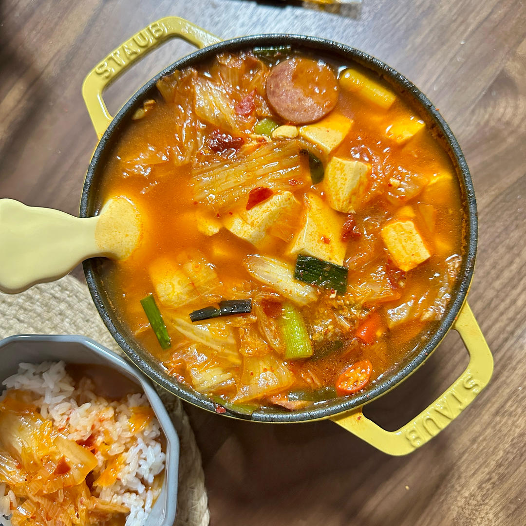 家常泡菜豆腐