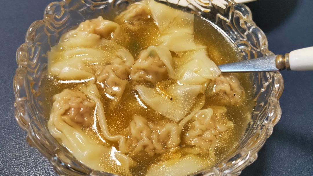 肉不柴的馄饨馅
