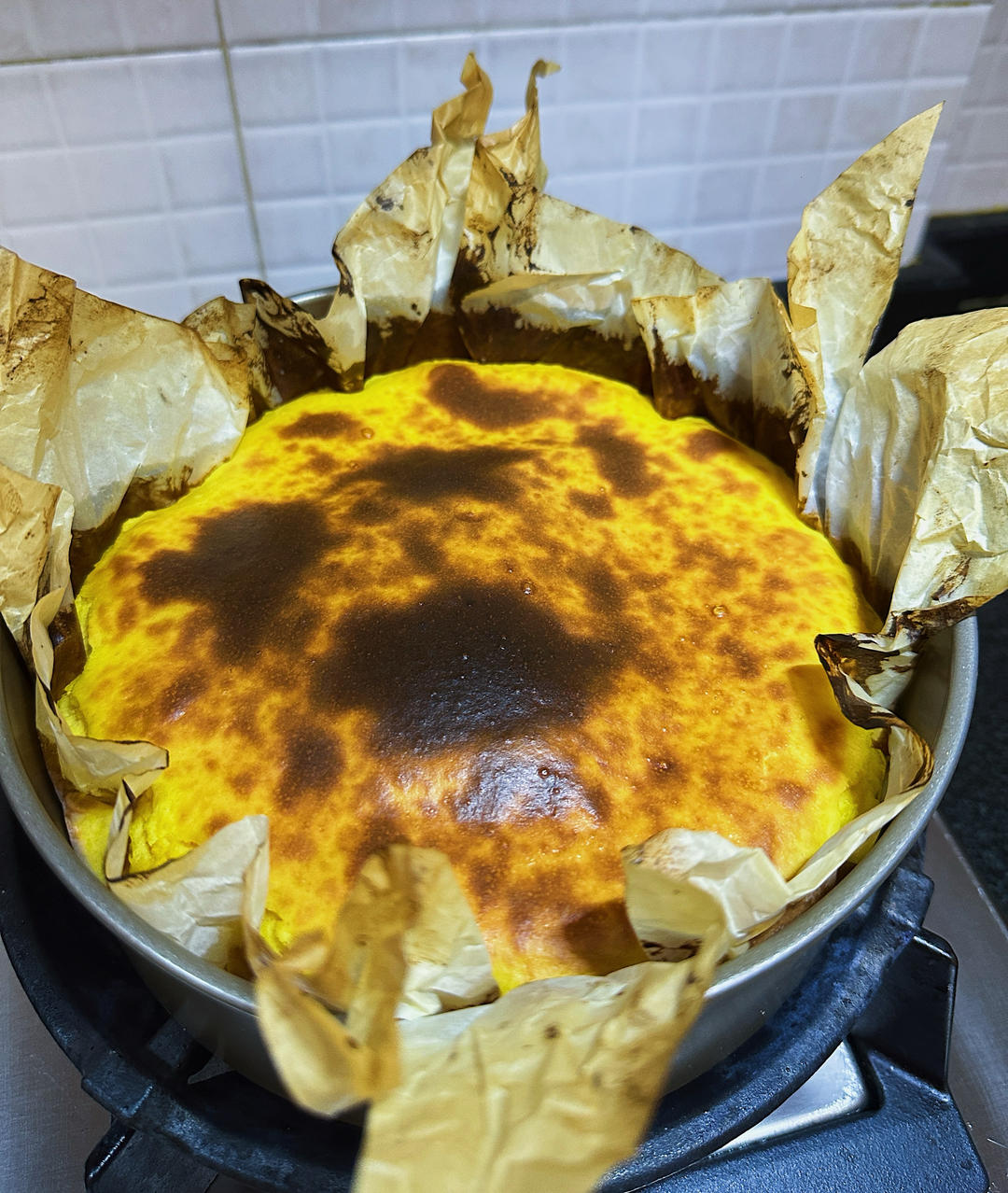 南瓜巴斯克蛋糕
