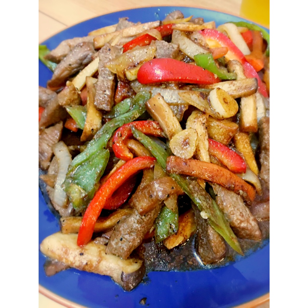黑椒牛柳