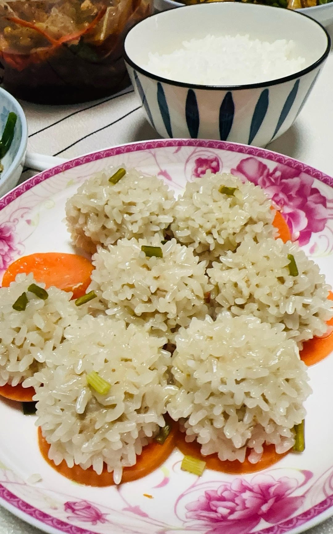 老人 小孩都爱吃的珍珠丸子