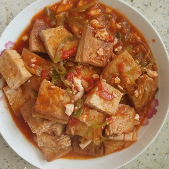 番茄豆腐