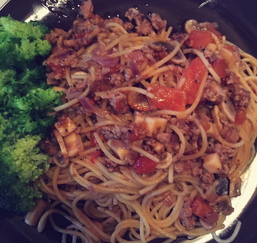 番茄肉酱意大利面