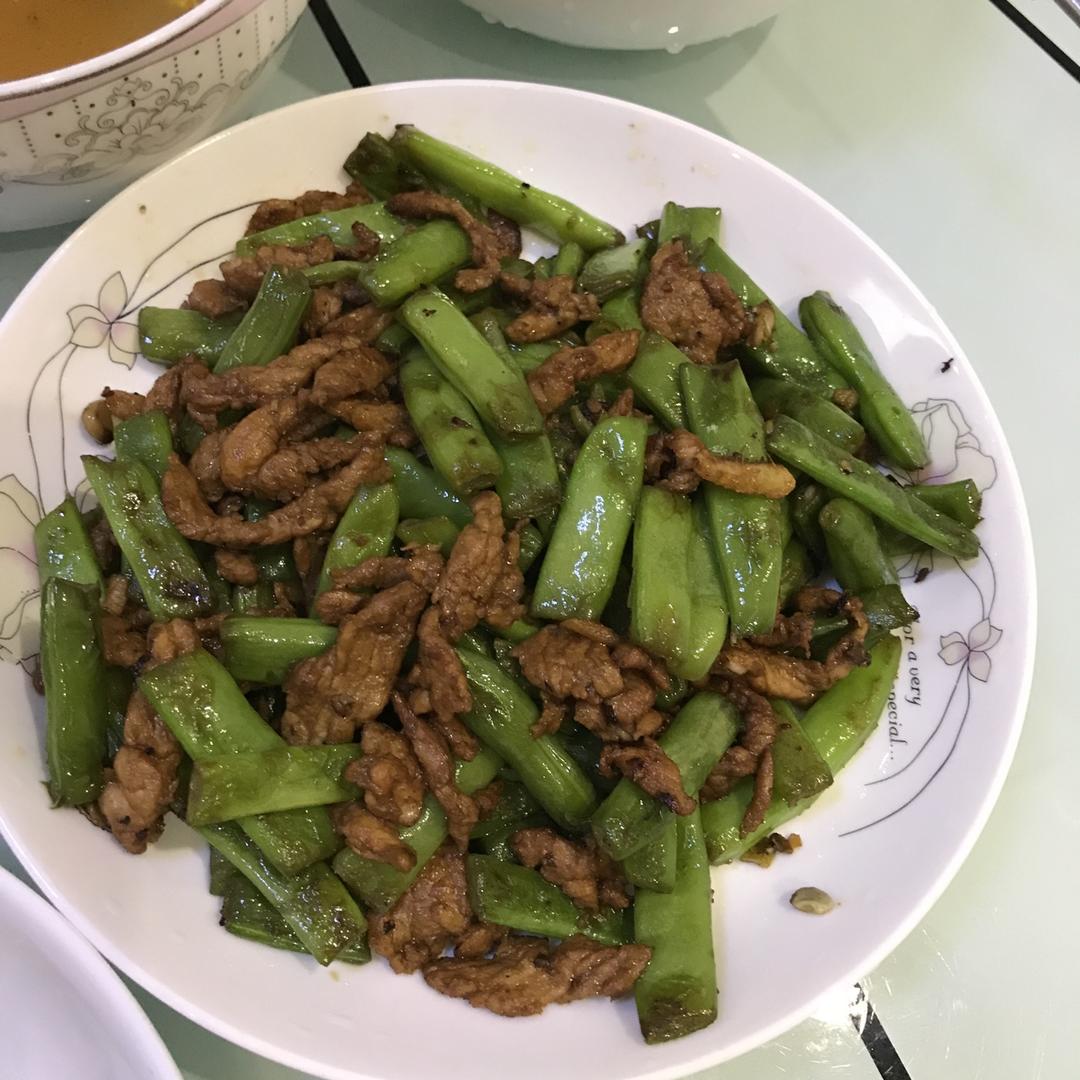 四季豆炒肉