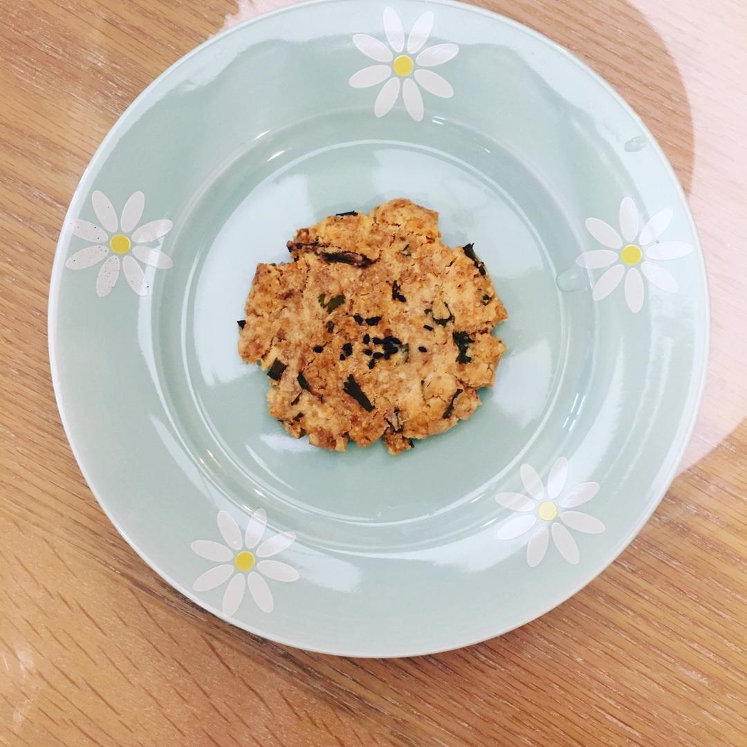 糖尿病食谱——无糖葱香小桃酥